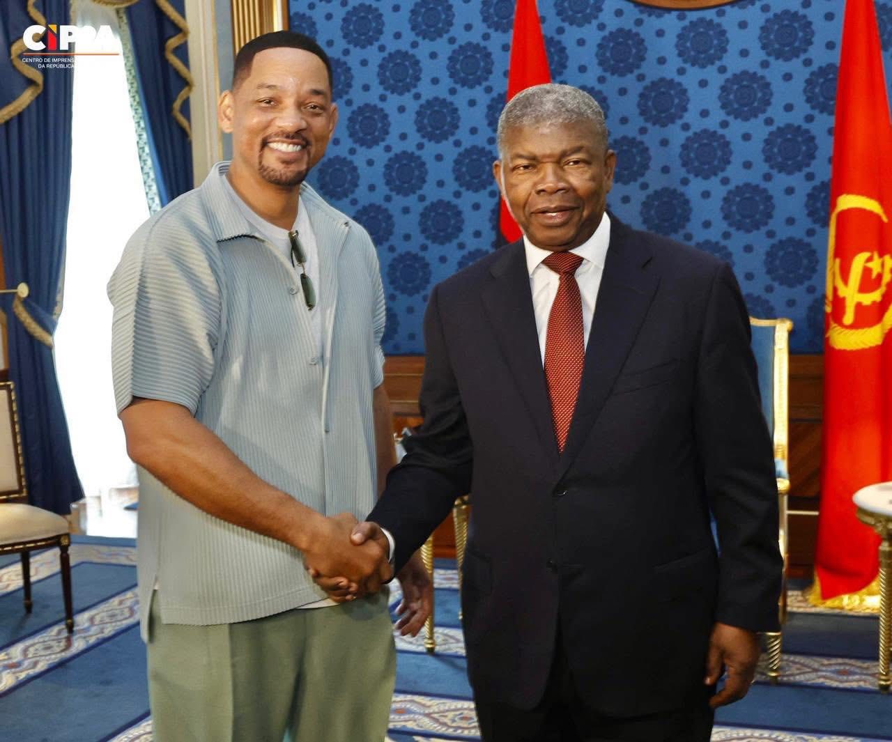 PRESIDENTE RECEBE ASTRO NORTE-AMERICANO WILL SMITH
